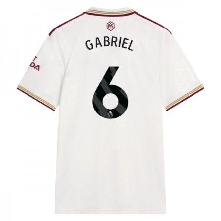 Arsenal Gabriel 6 Tredjedrakt 2025-26 Kortermet